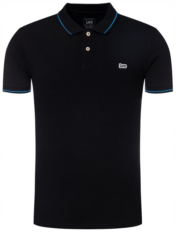 Polo Pique Black L61ARL01 Vel.