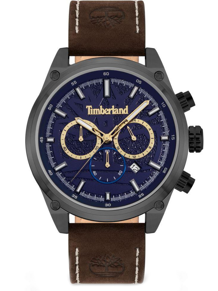 Pánské Hodinky Timberland TDWGC9000801 Kožený Řemínek 50 M Na Den Chlapců