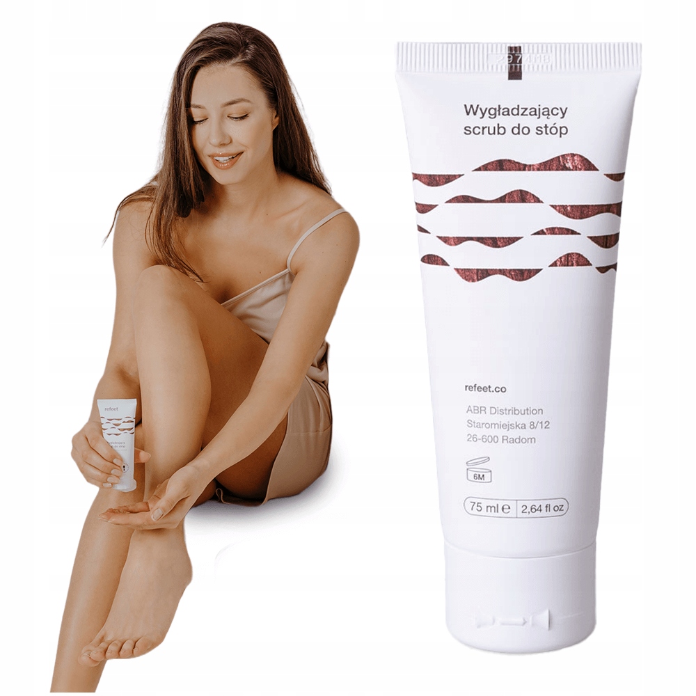 

Peeling Stóp zmiękczający z imbirem Wygładza