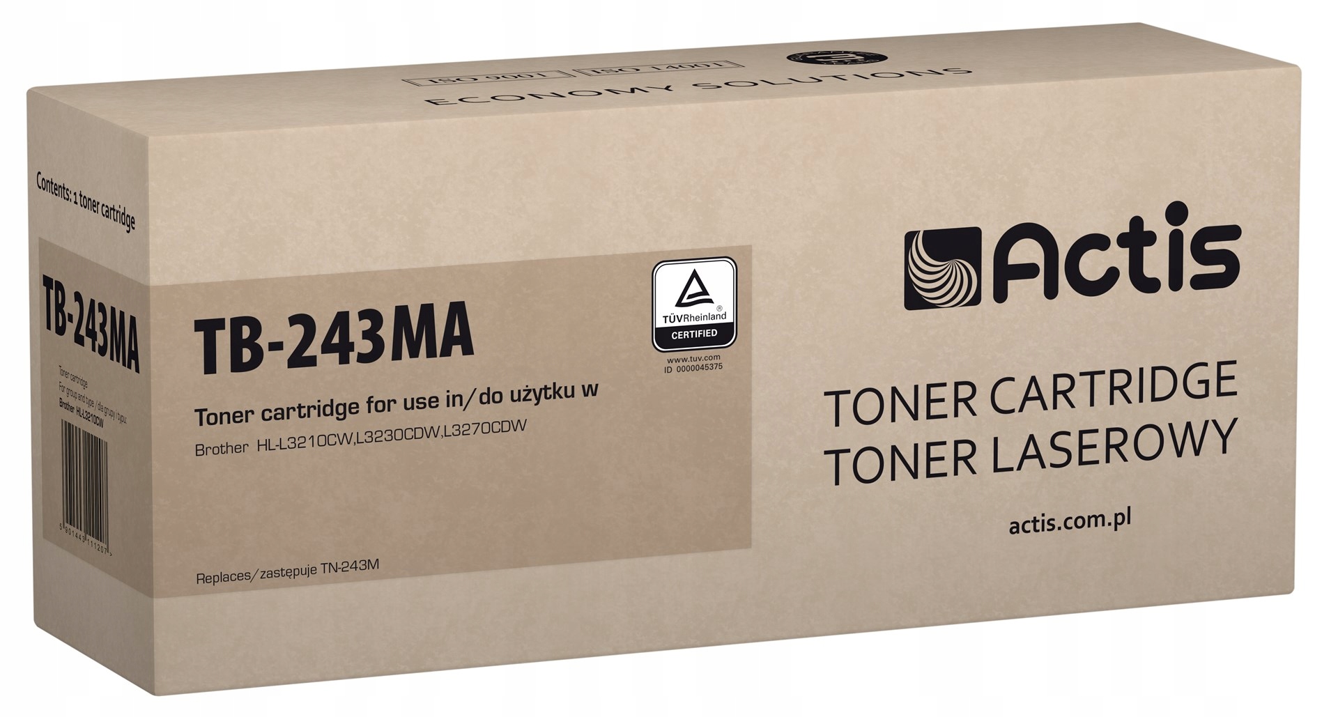 Toner Actis TB-243MA Brother TN-243M; czerwony