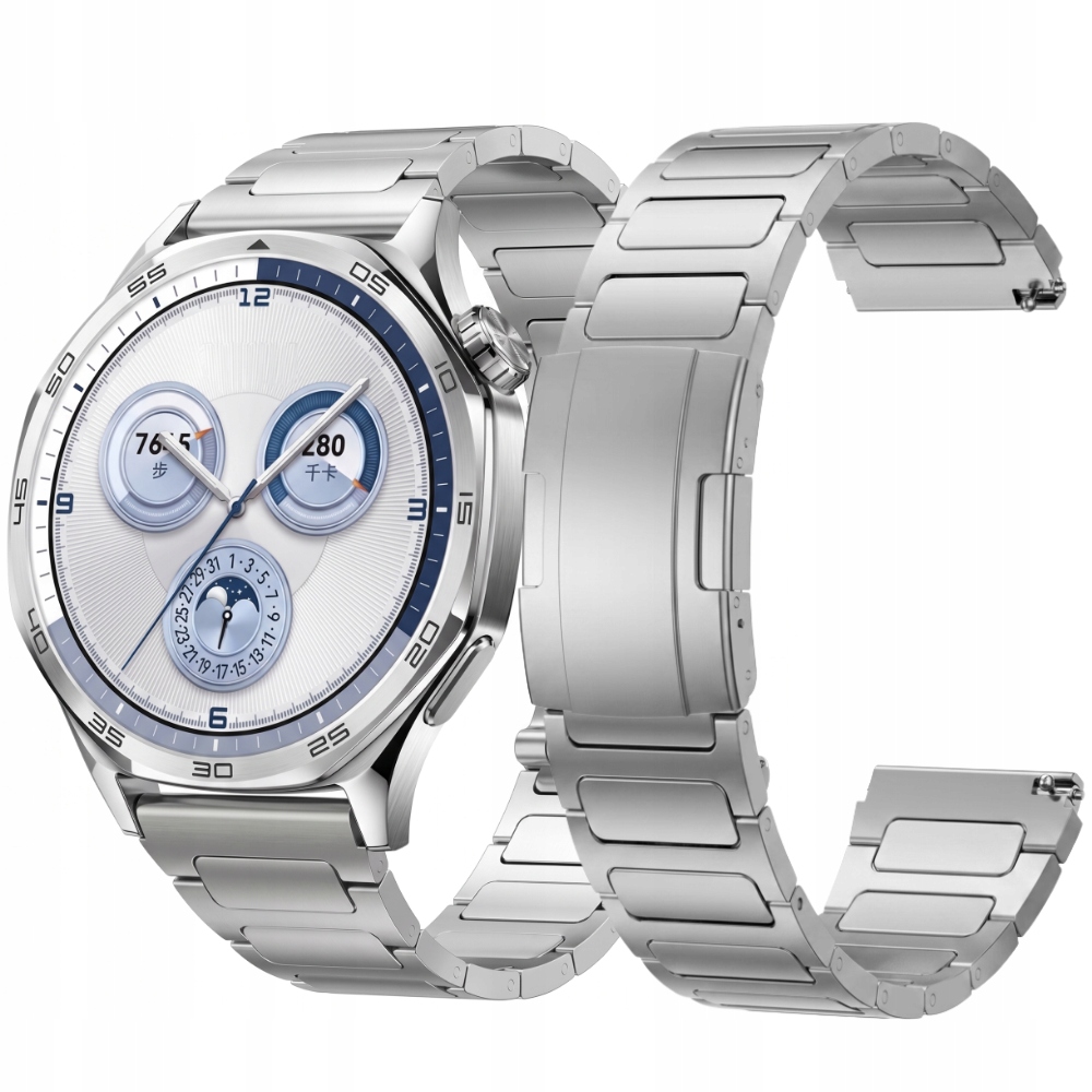 Titanový Náramek Pro Huawei Watch GT2 2E GT3 GT4 4 GT5 5 GT6 6 46 MM 22 MM