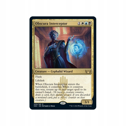 Mtg Obscura Interceptor (Rare)