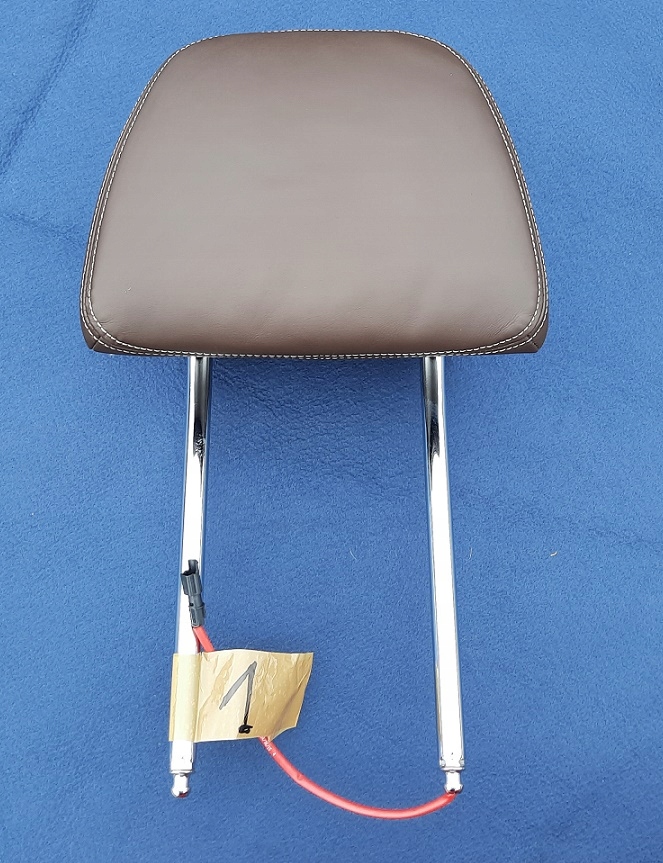 BMW G30 G32 G11 zagłówek zagłówki BRĄZ skóra