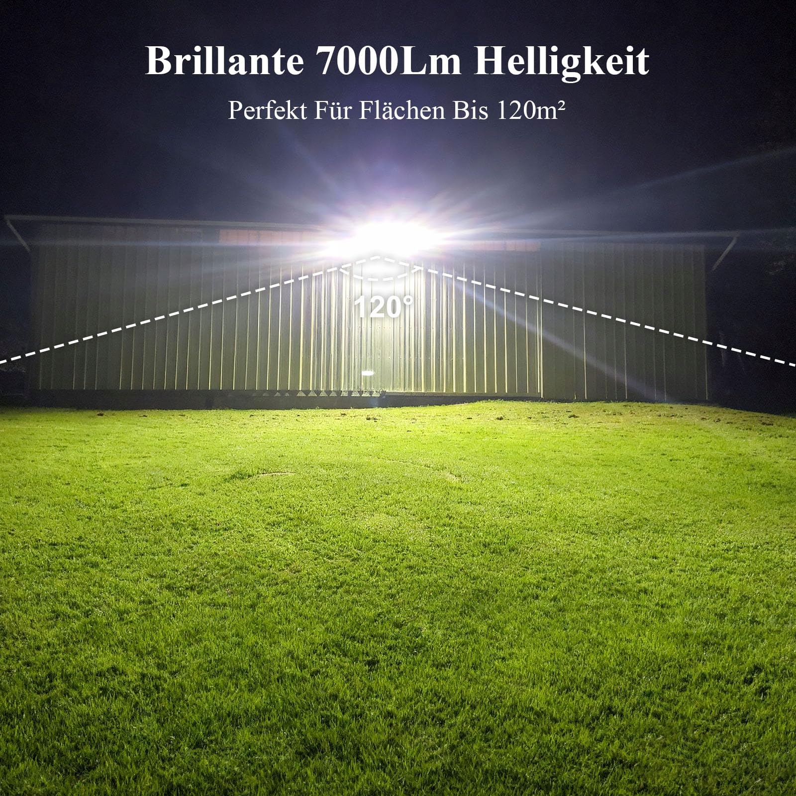 Reflektor LED Zewnętrzny Wodoodporny Regulowany | 50W 6500K IP67 SUFUYA — miniatura 2