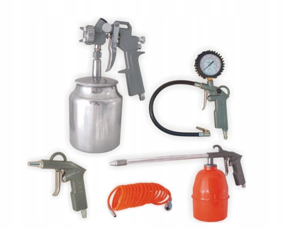 Комплект пневматических пистолетов для компрессора