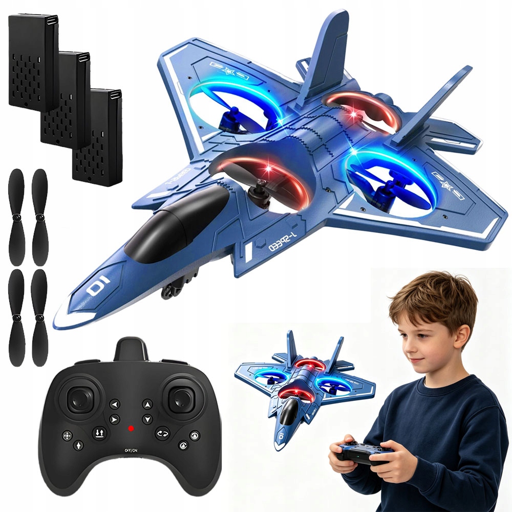 Letadlo Dálkově ovládaný dron Rc Pilot s dálkovým ovládáním 2.4ghz 24 minut letu Bedee