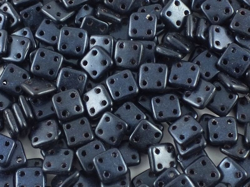 QuadraTile 6mm Metallic Suede Dark Blue 5 g