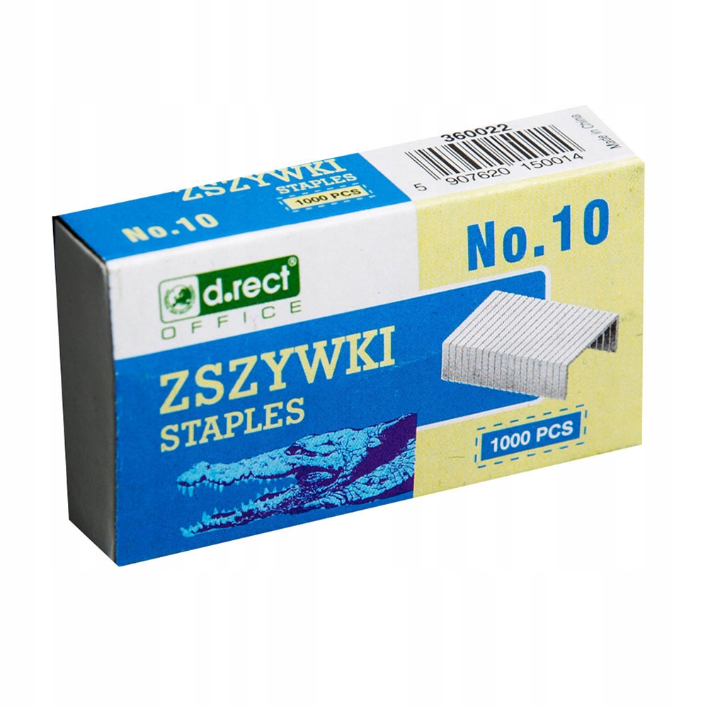 ZSZYWKI ZSZYWACZ D.RECT NO10MM 1000SZT