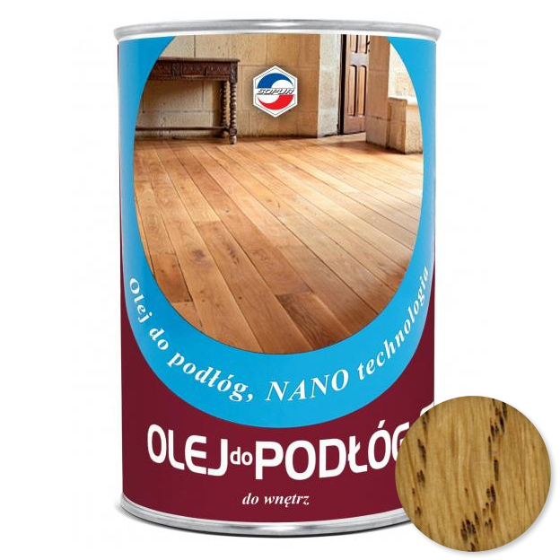 Olej do podłóg Sopur 0,9l dąb jasny OPN-32/14