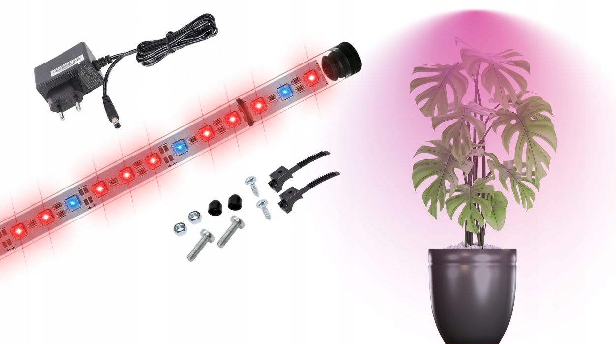 Levně Led osvětlení Plant pro růst rostlin 120 cm Grow 3:1