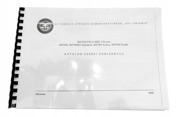 

Katalog części zamiennych Wsk 175 M21W2