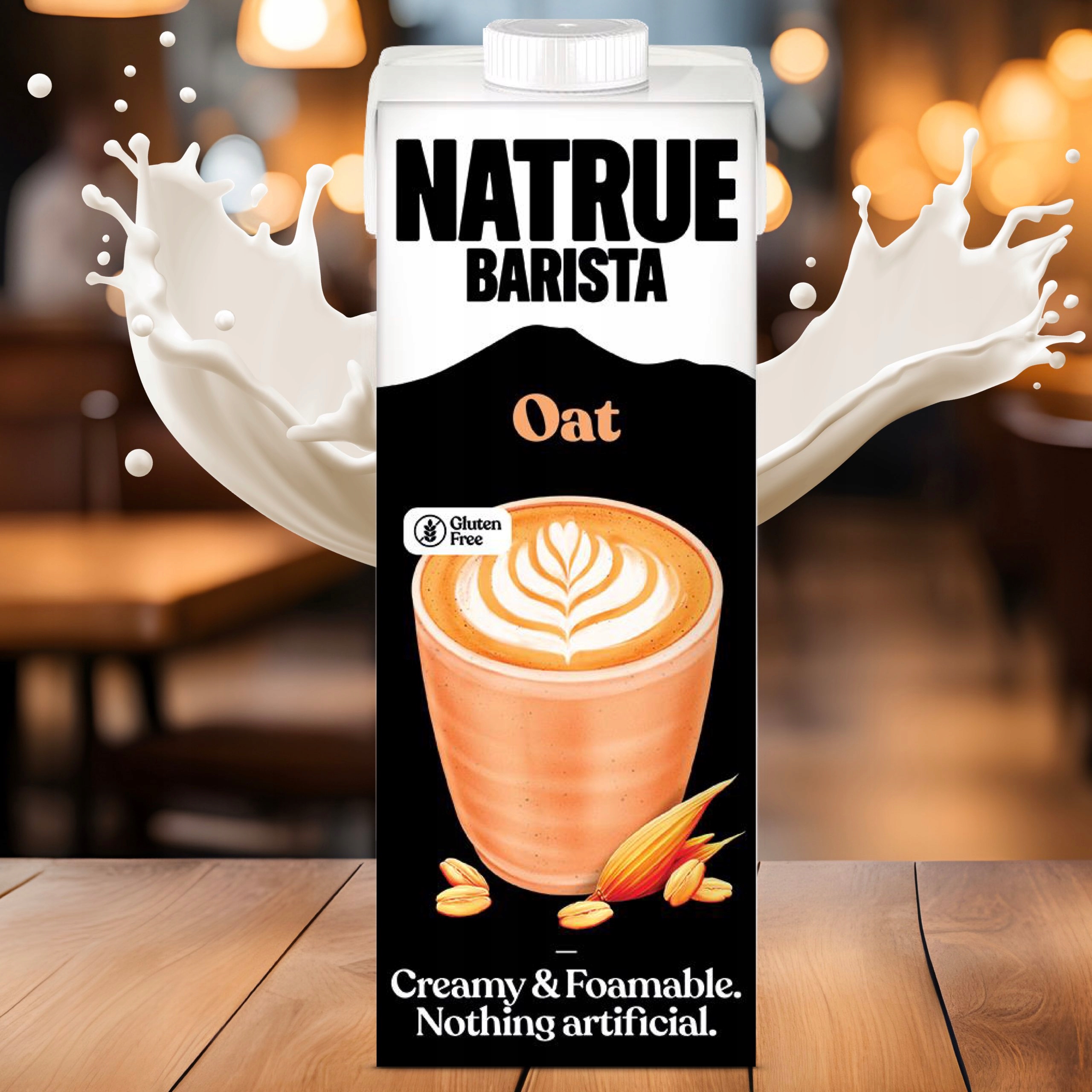 Napój roślinny owsiany NATRUE BARISTA krótki termin 1l x3 + 1 Gratis Marka Natrue