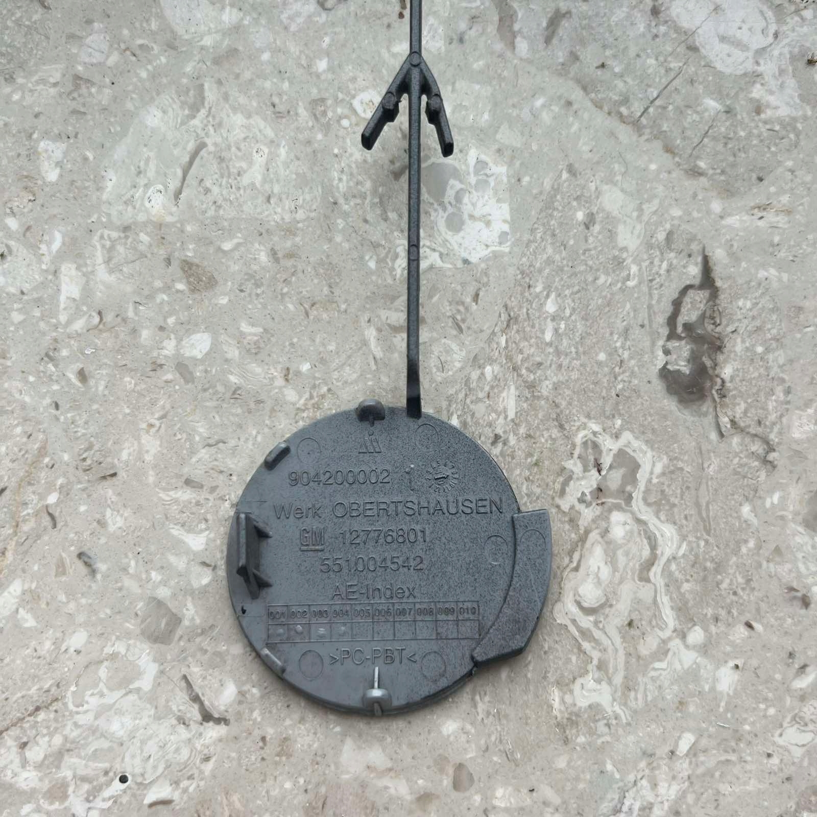 Saab 9-5 95 NG 10- Abschleppöse der Stoßstange vorne 12776801