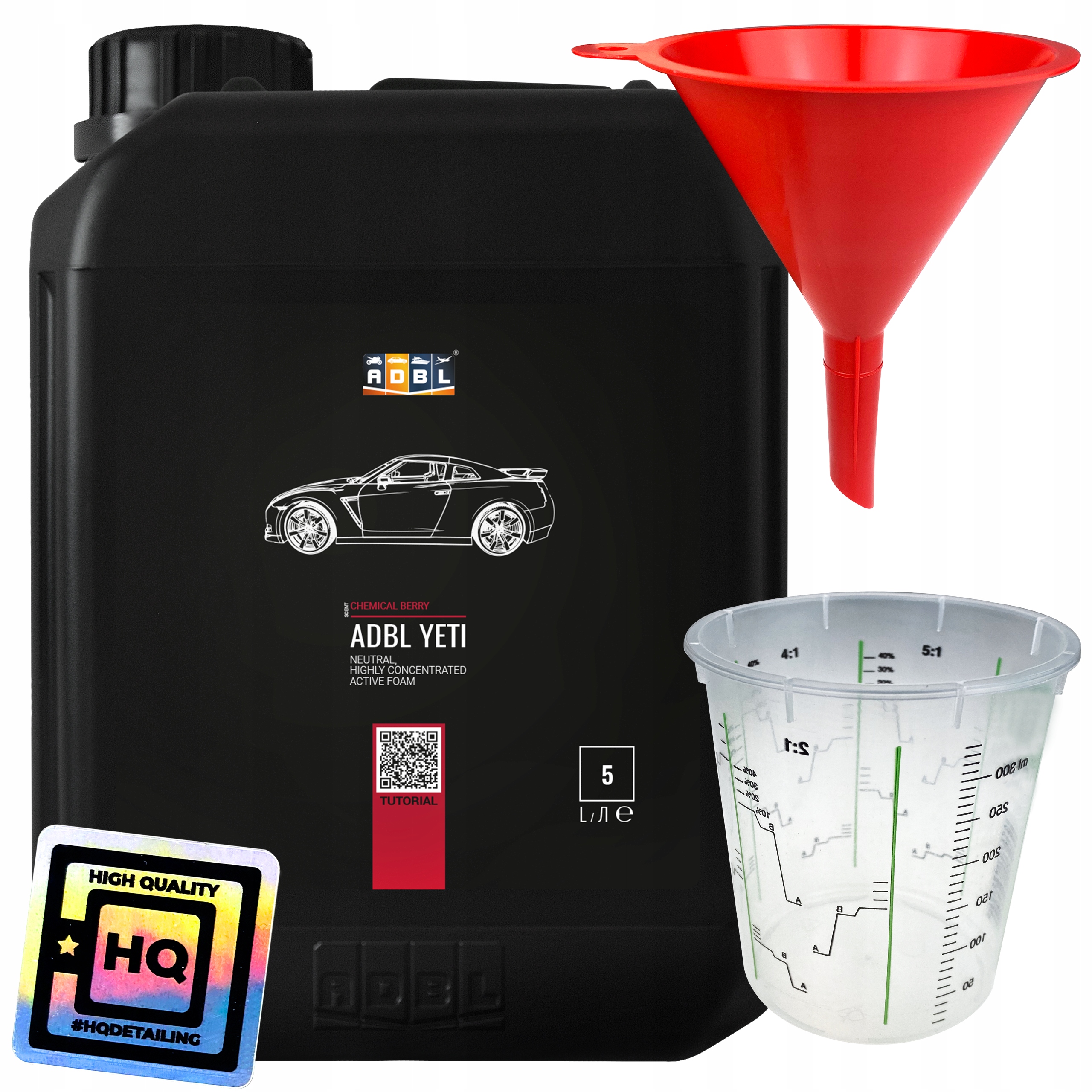 ADBL Yeti CHEMICAL BERRY-пена активная мойка 5л