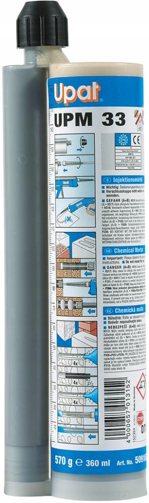 Injekčná malta živica Upat Upm 33 360 ml 6ks