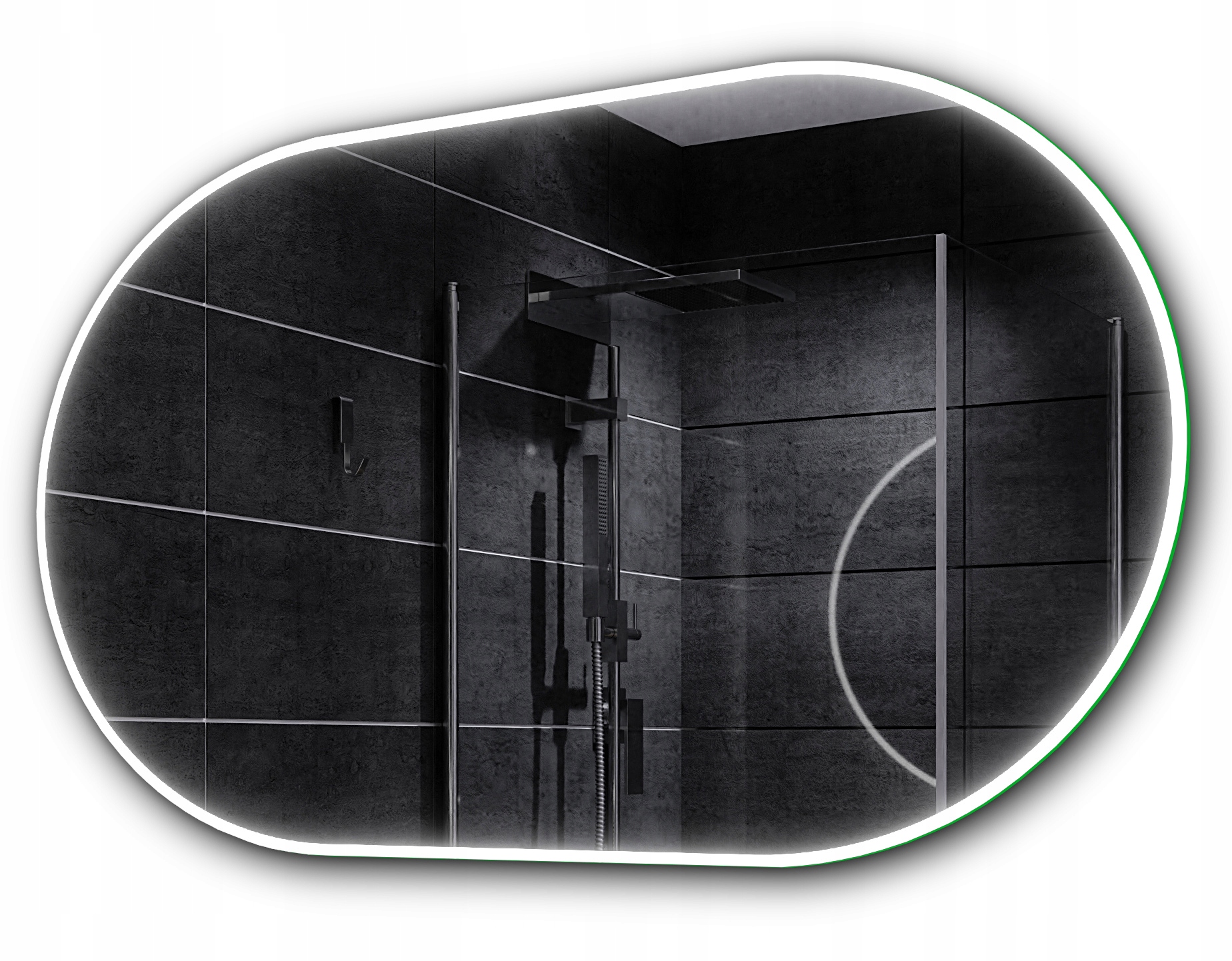 Led podsvietené zrkadlo 80x50 cm Hamburg do kúpeľne