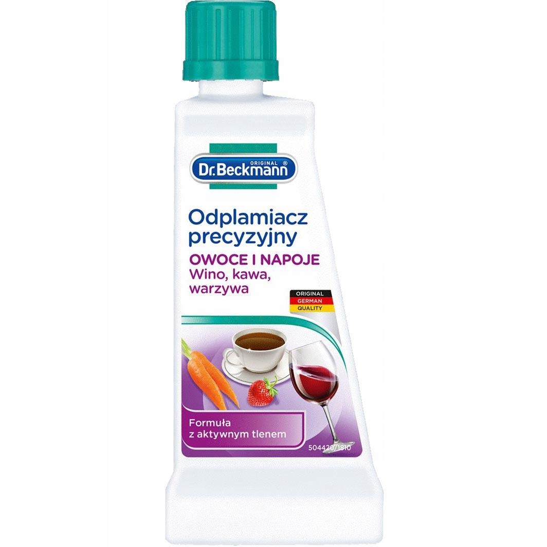 

Dr.Beckmann Odplamiacz Punktowy Owoce,Napoje 50g