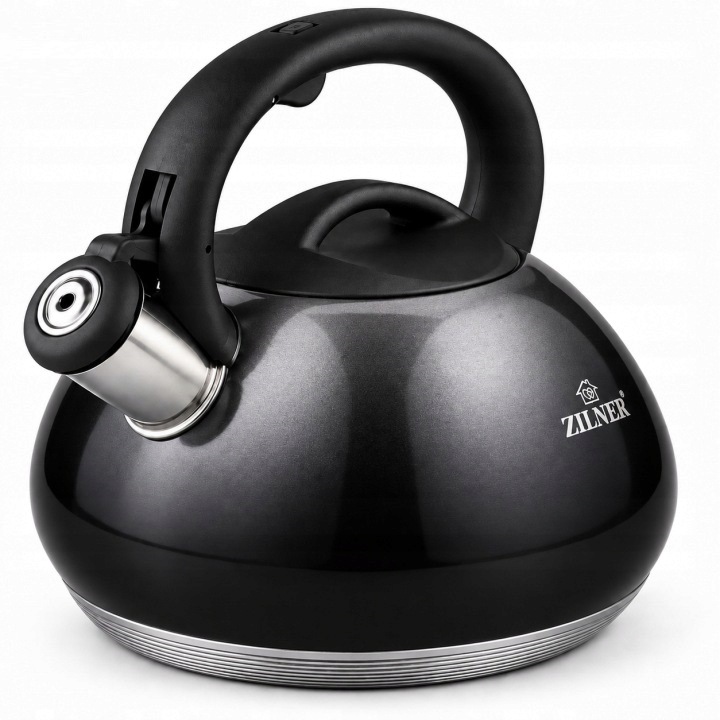 Konvice s píšťalkou Mramor Tlusté dno Indukce Plyn 3L Zilner Premium