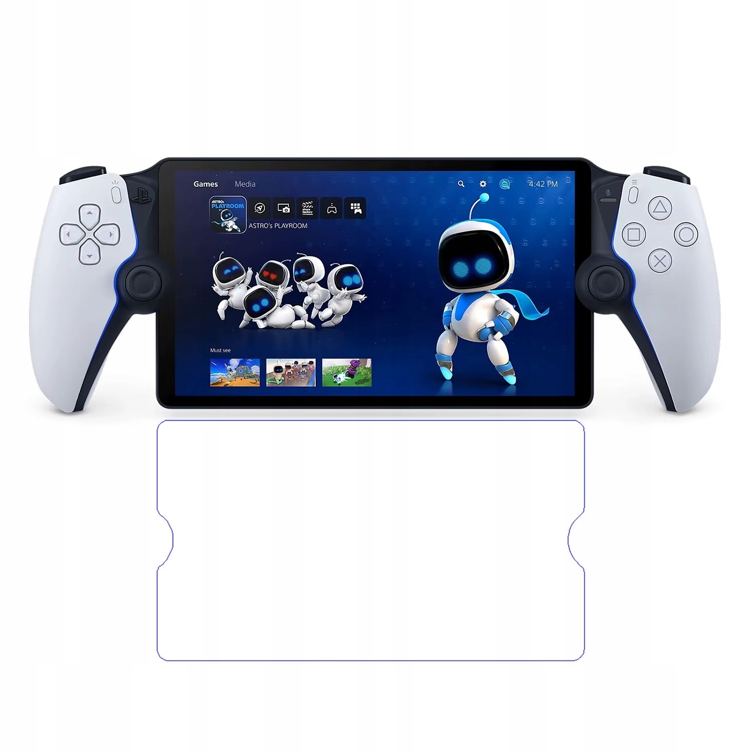 PS PORTAL Szkło ochronne pewna ochrona GLASS PRO+ 0,3mm grubosci 9H mocne
