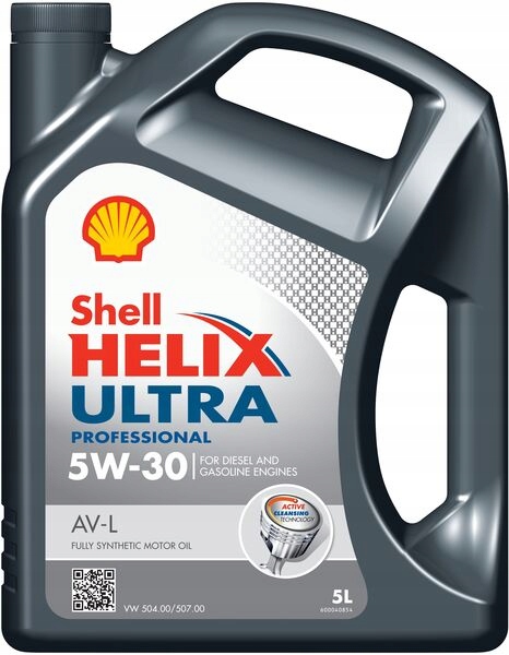 Shell Shell Helix Ultra Av-l 5W30 5L C3, Vw 504.00/507.00 Professional