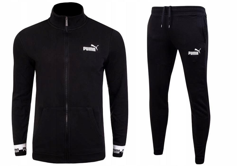 

Puma Dres Męski Kompletny Bawełniany Black r. M