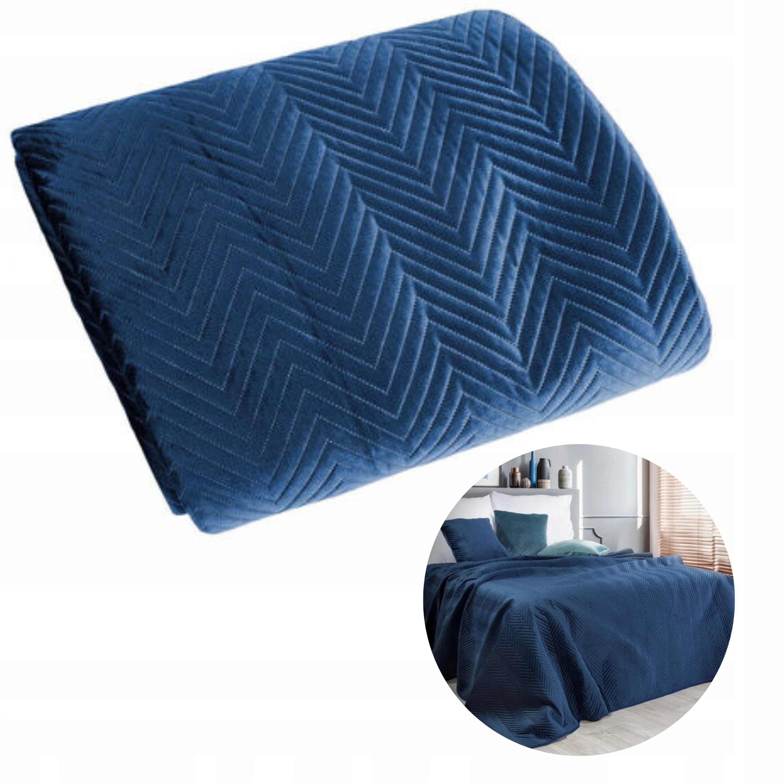 Přehoz deka na postel kapa prošívaná granátová 220x240