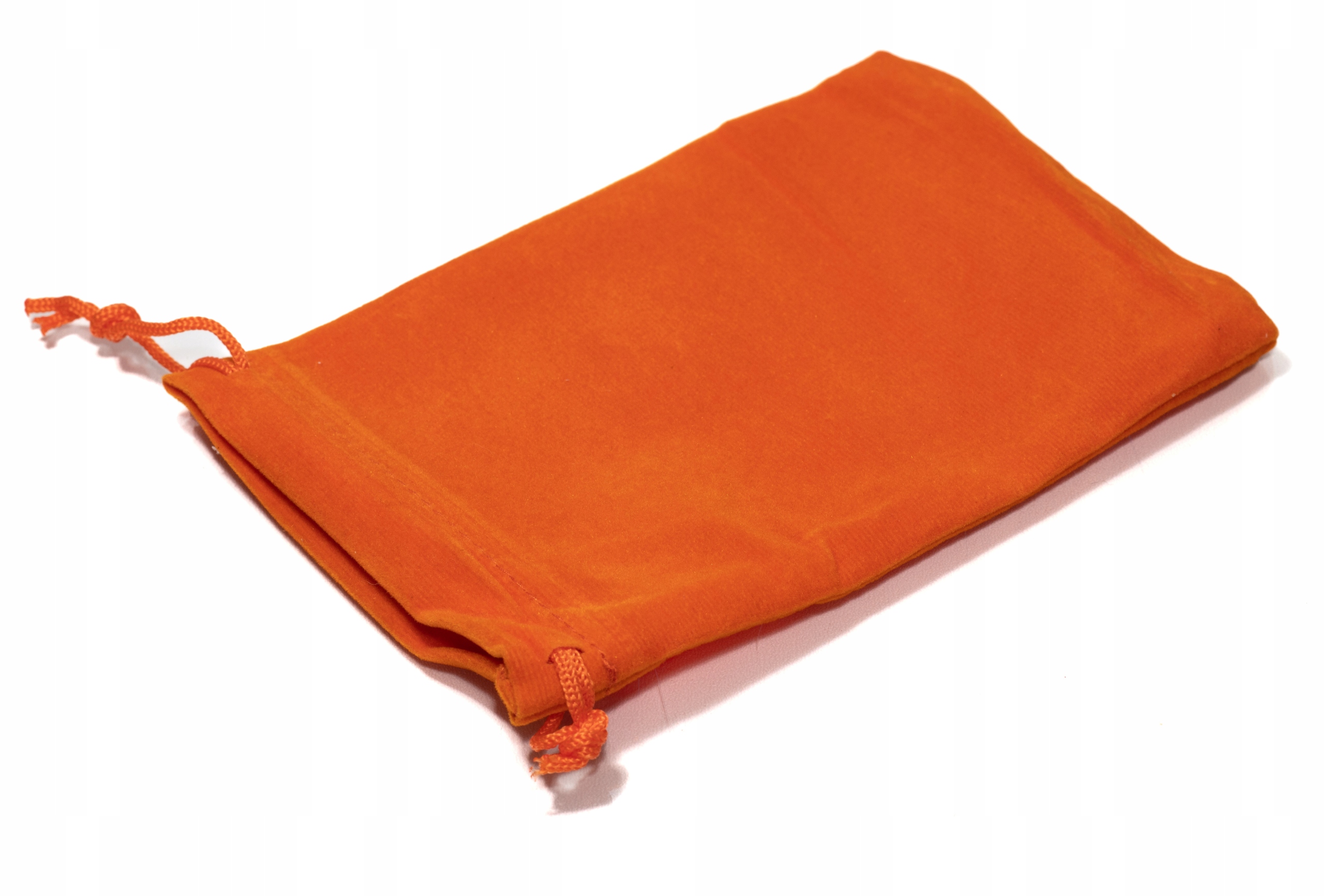 POMARAŃCZOWY AKSAMITNY WORECZEK KOŚCI MONETY SAKIEWKA 8X10 CM Producent RGFK