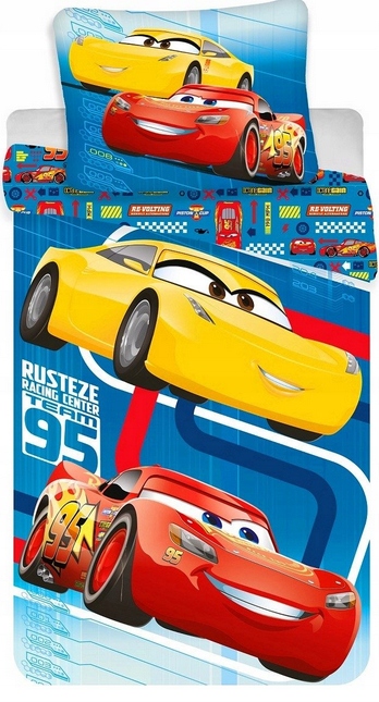 

Cars Auta Samochody Disney Pościel 140x200 Bawełna