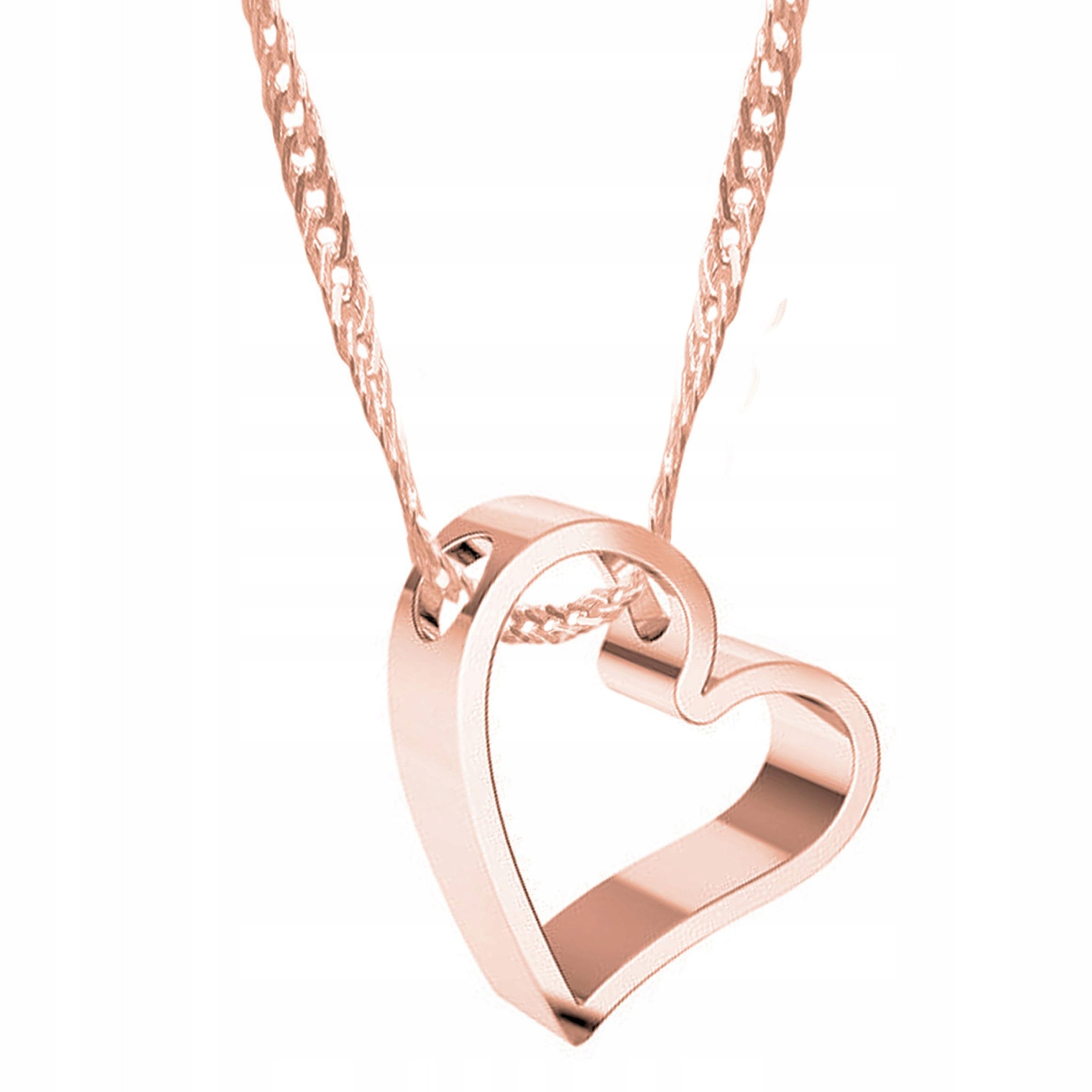 Pozlacený náhrdelník se srdíčkem Srdce Srdíčko Srdce Stříbro 925