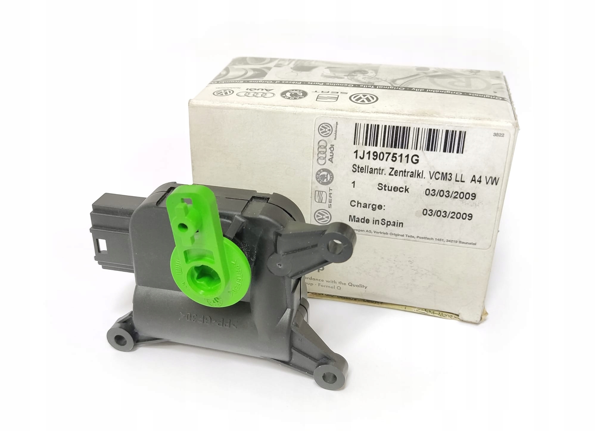 V70 VW 1j1907511g двигатель регулировки заслонки оригинал