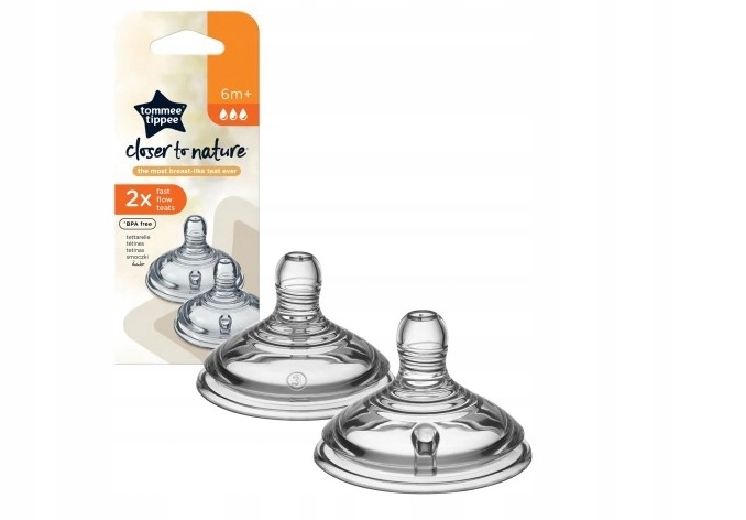 

Tommee Tippee Smoczek do butelki szybki 6m+