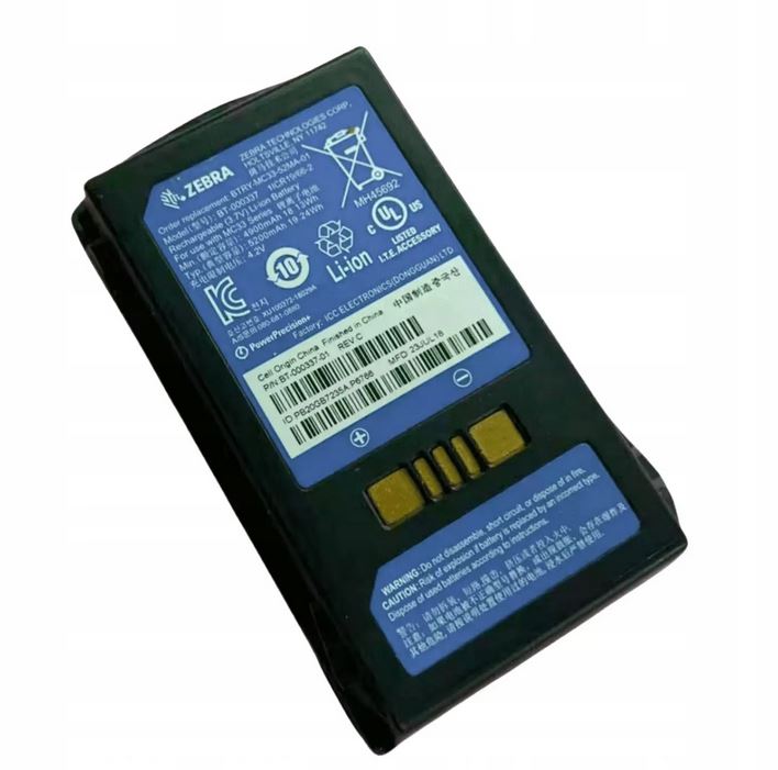 Nová Akumulátor Zebra MC33 MC330 K M MC3300 baterie Originální 2740 mAh 3,7 V