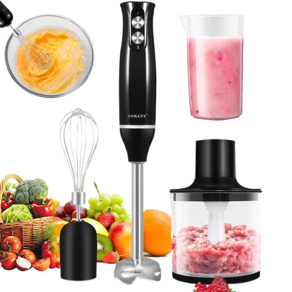 Mixér Na Smoothie 500 W Černý, Snadno Čistitelná Myčka Nádobí