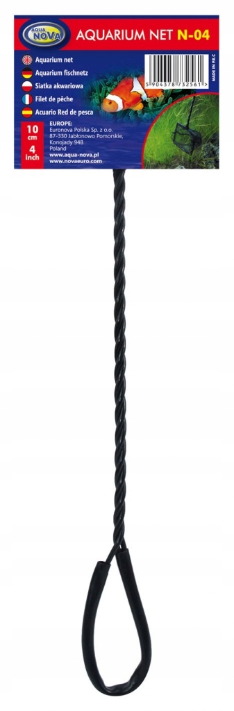 

Aqua Nova N-04 Siatka/podbierak 10x8cm, dł. 32cm
