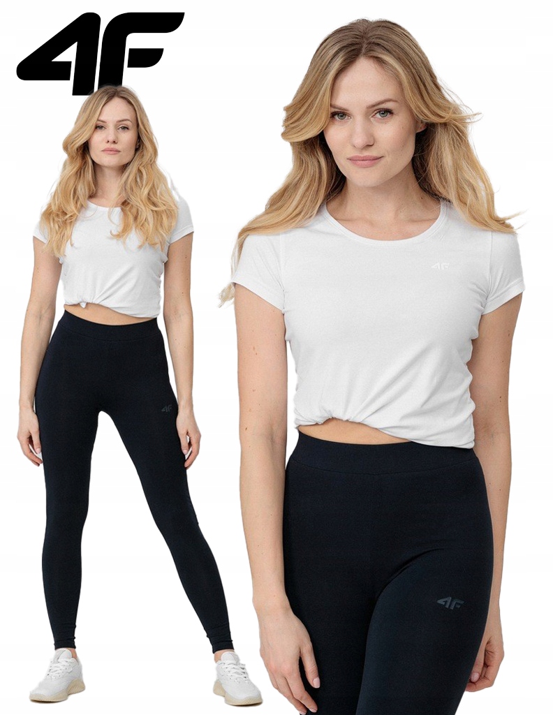 

4F T-shirt Basic Damski Slim L22 TSD350 XXL