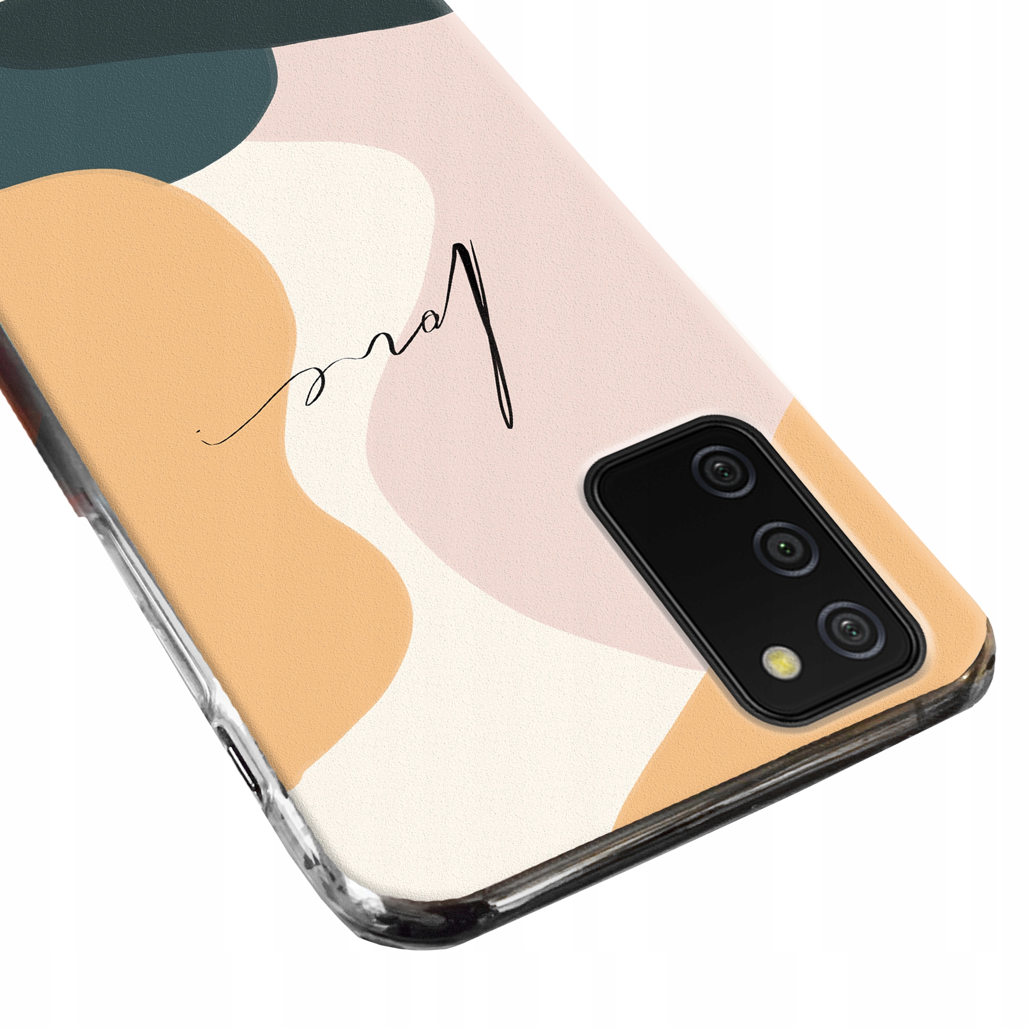 

etui case do Samsung A02S guma wzory + Szkło