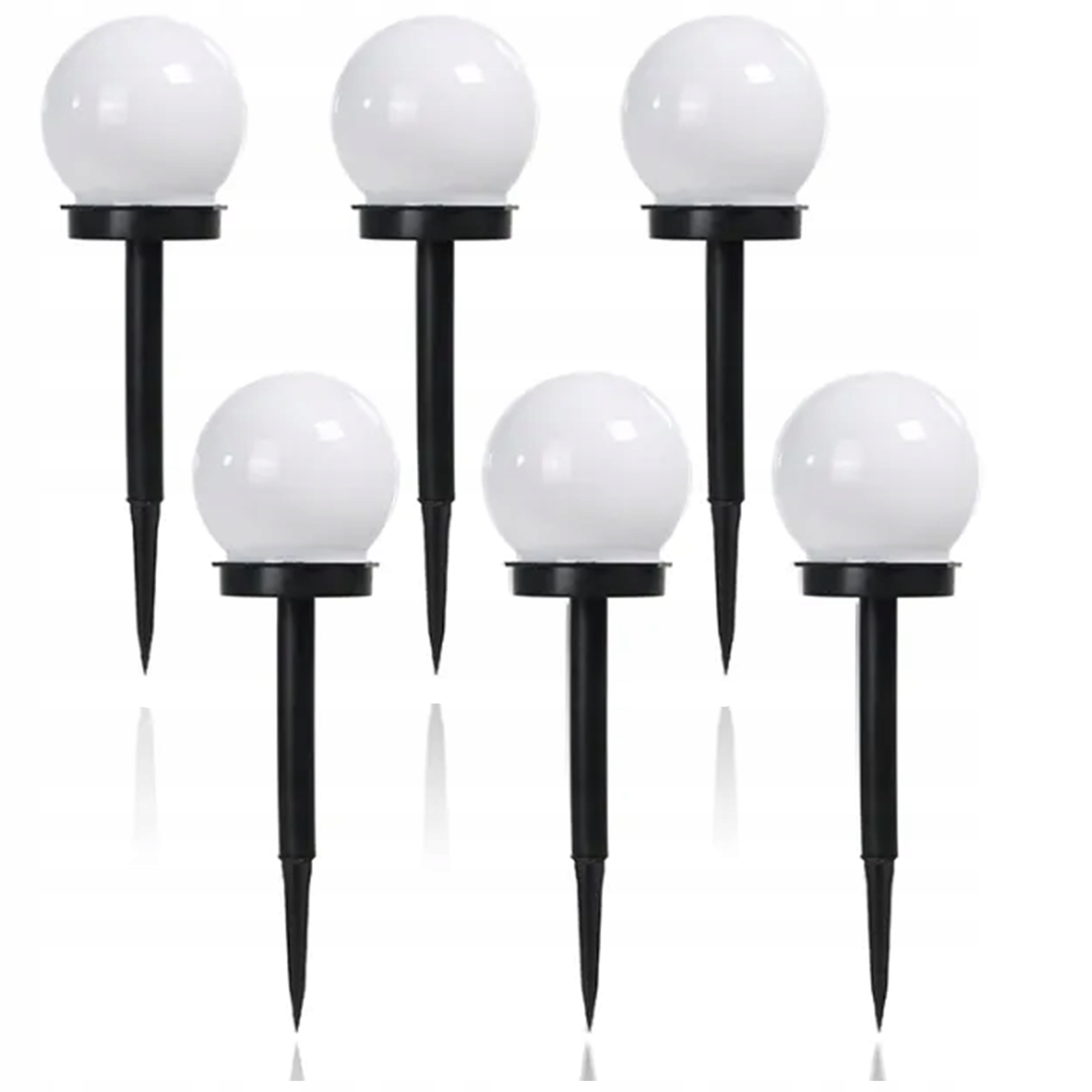 

6 x Lampa Solarna Led Ogrodowa Solarne Lampki Kula