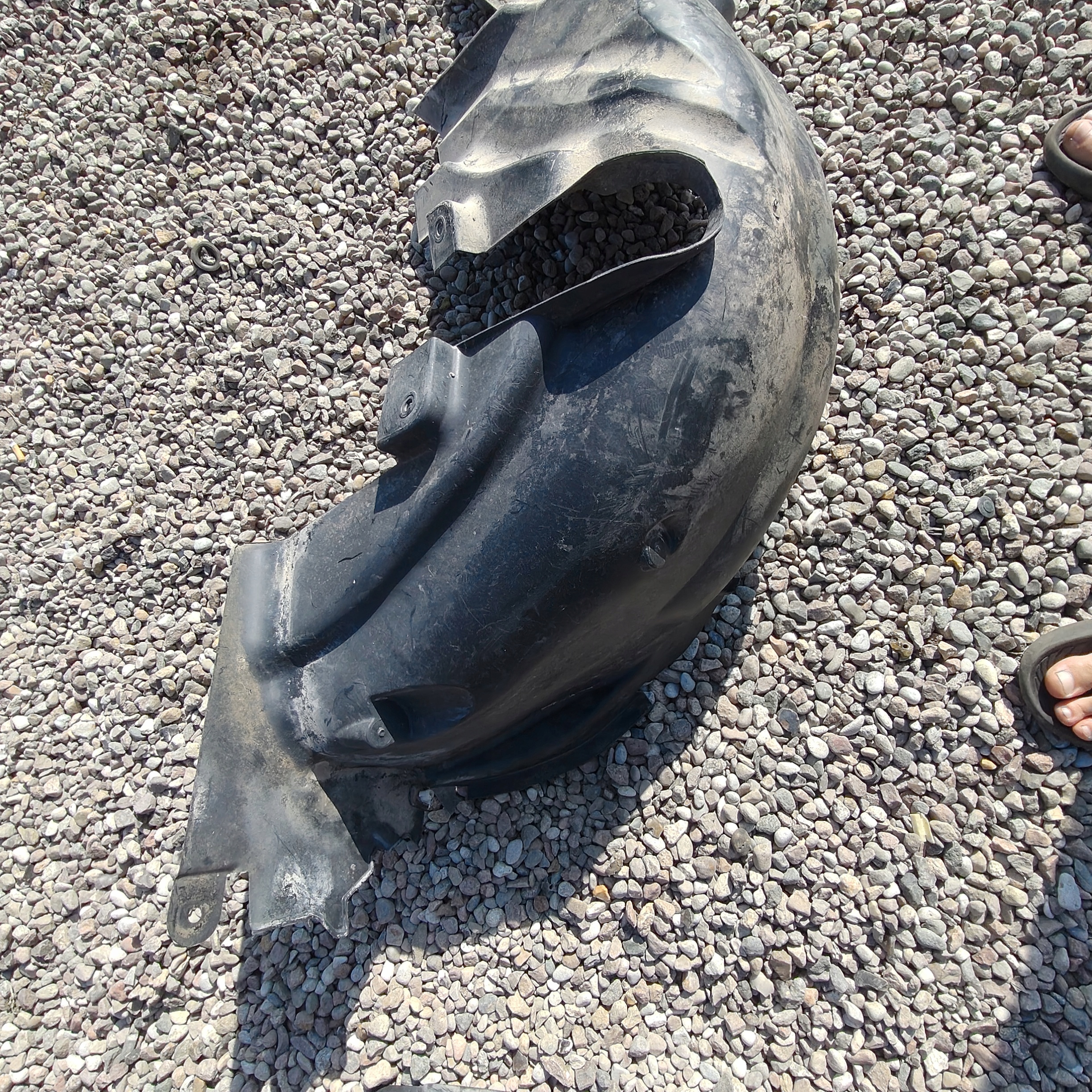 mudguard rear. rear part right RENAULT CAPTUR and