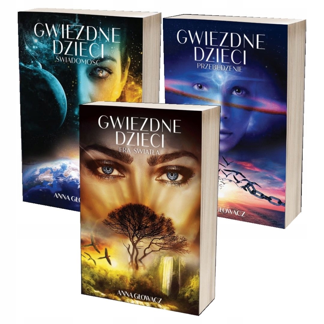 Gwiezdne dzieci tom 1+2+3 Anna Głowacz