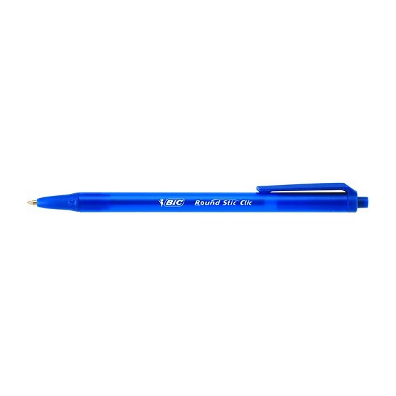 

Długopis Round Stic Clic niebieski Bic