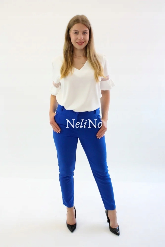 Slavná Elegantní kalhoty Chabrové 42