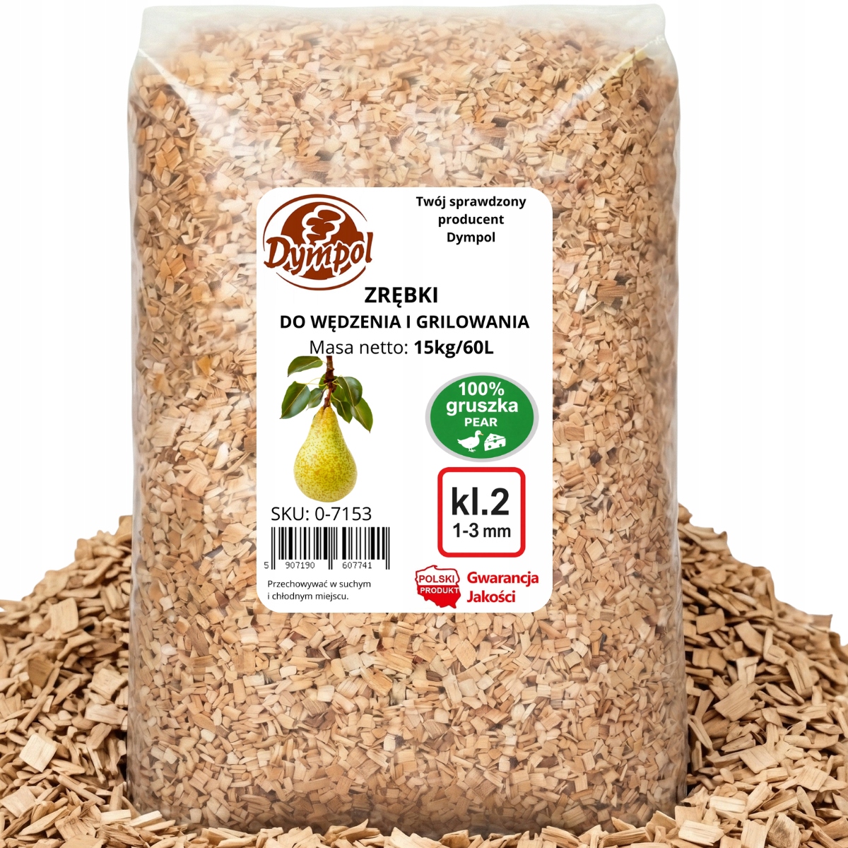 Grušové Štěpky Pro Uzení V Udírně Borniak Kl 02 15 kg Ekologické