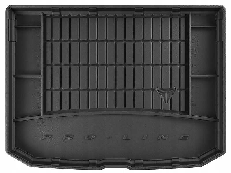 Gumová Rohož Do Kufru Kobercová vložka Audi RS3 8P Hatchback 2003-2013 Tm