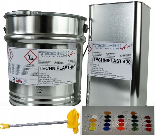 

Techniplast 400 żywica epoksydowa do drewna Zestaw