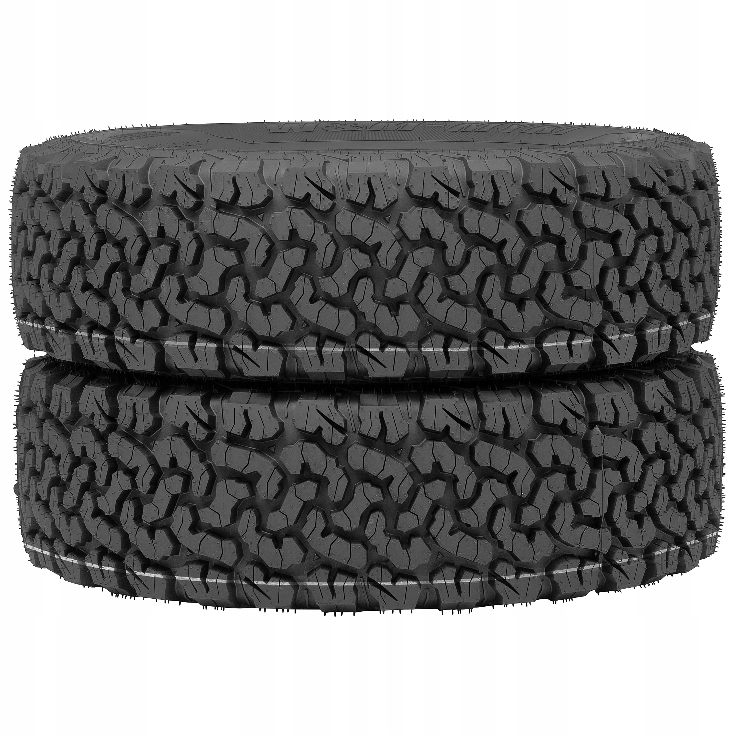 2x 265/65 R17 всесезонные внедорожные шины 4x4 AT
