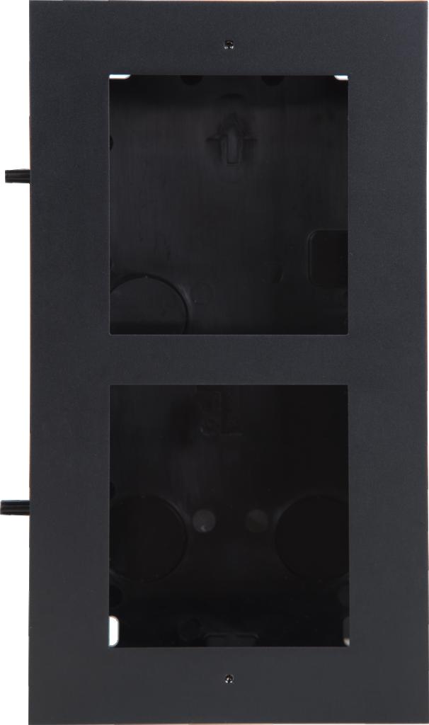 Dvojitý rámik Vidos One D2200-2 pre zapustenú montáž