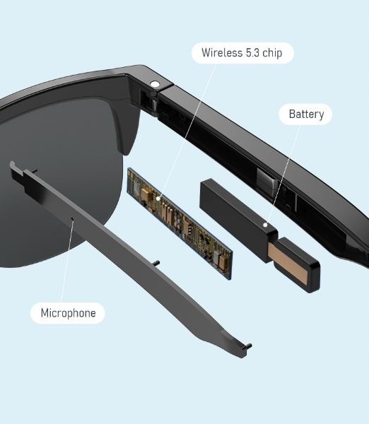 Inteligentne okulary przeciwsłoneczne Bluetooth Presenty Kod producenta a5455