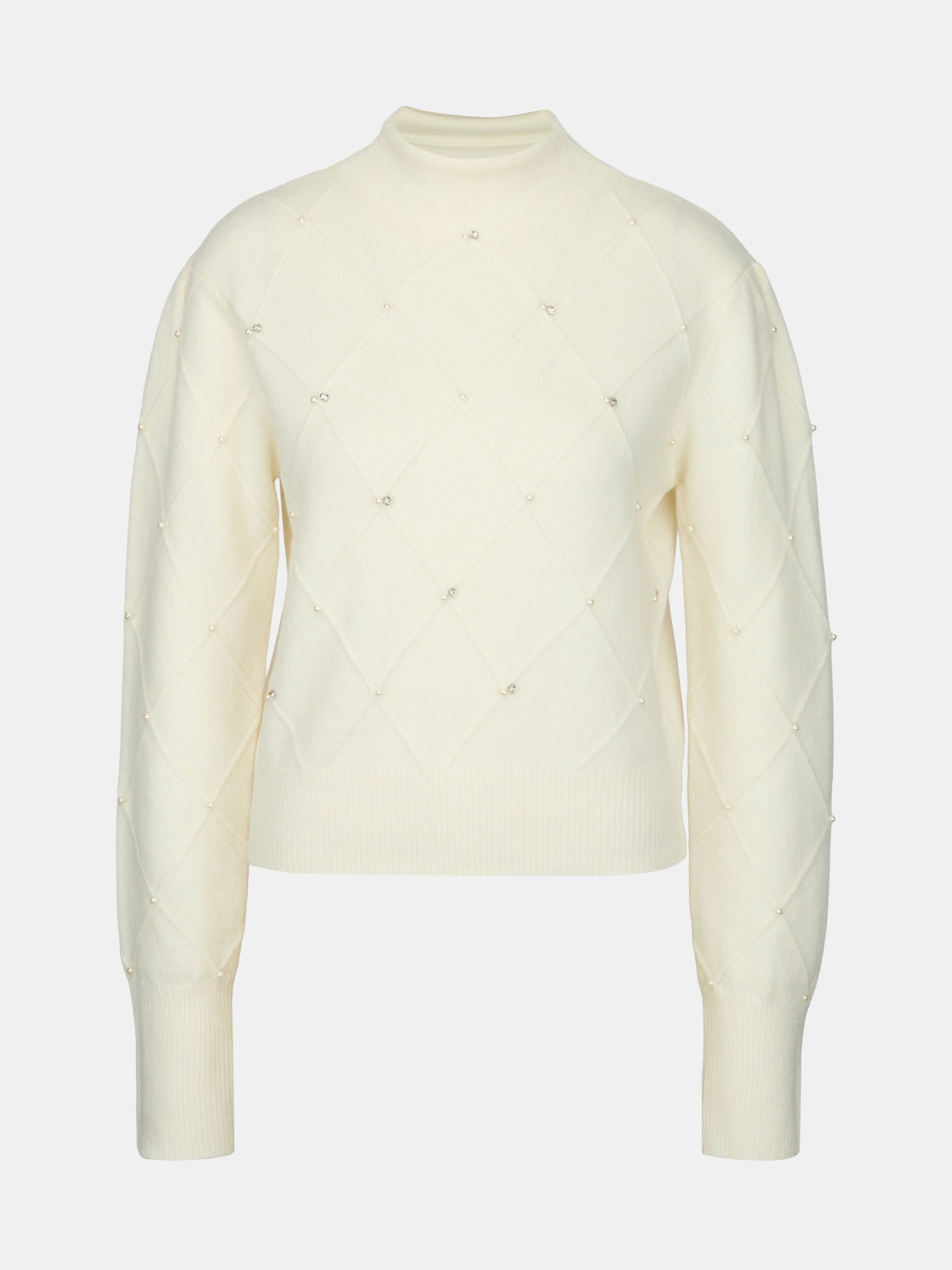 Orsay Krémový dámský svetr s aplikací Orsay