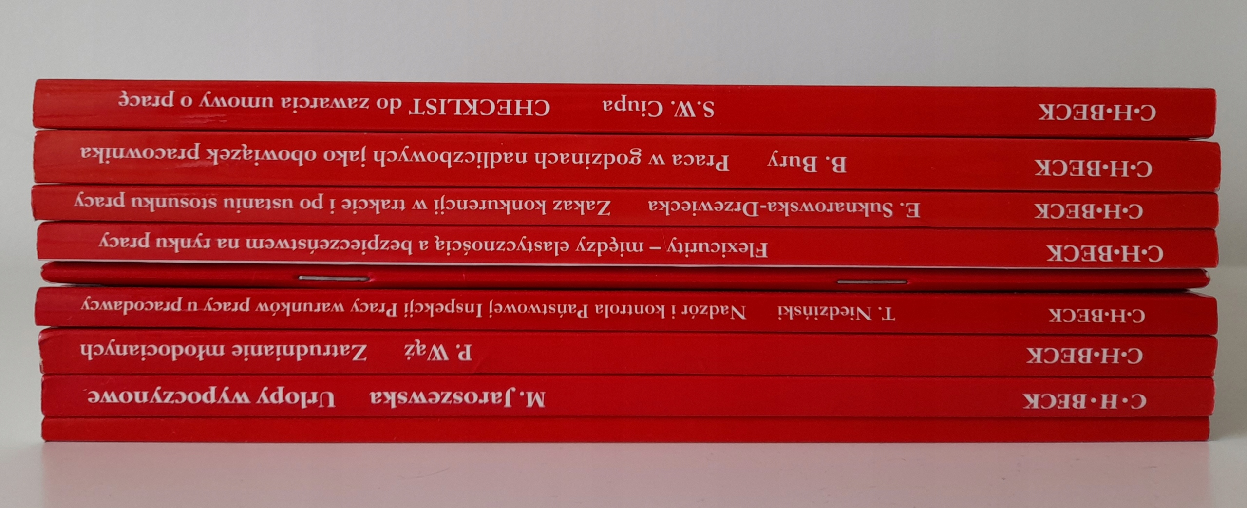 BIBLIOTEKA MONITORA PRAWA PRACY 9 KSIĄŻEK ISBN 9788373878396