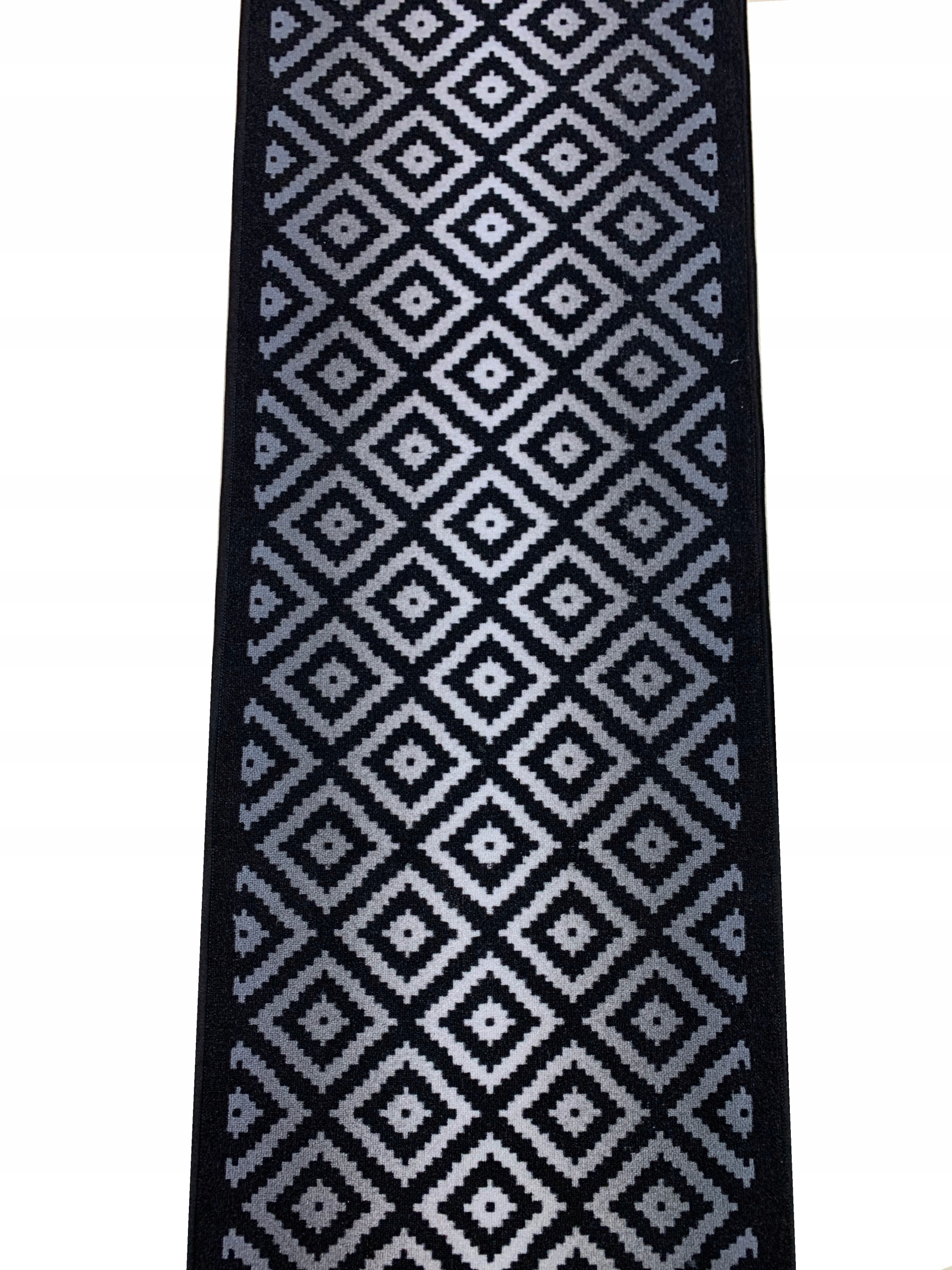 

Chodnik Podgumowany 1018 Szary Karo 67cm